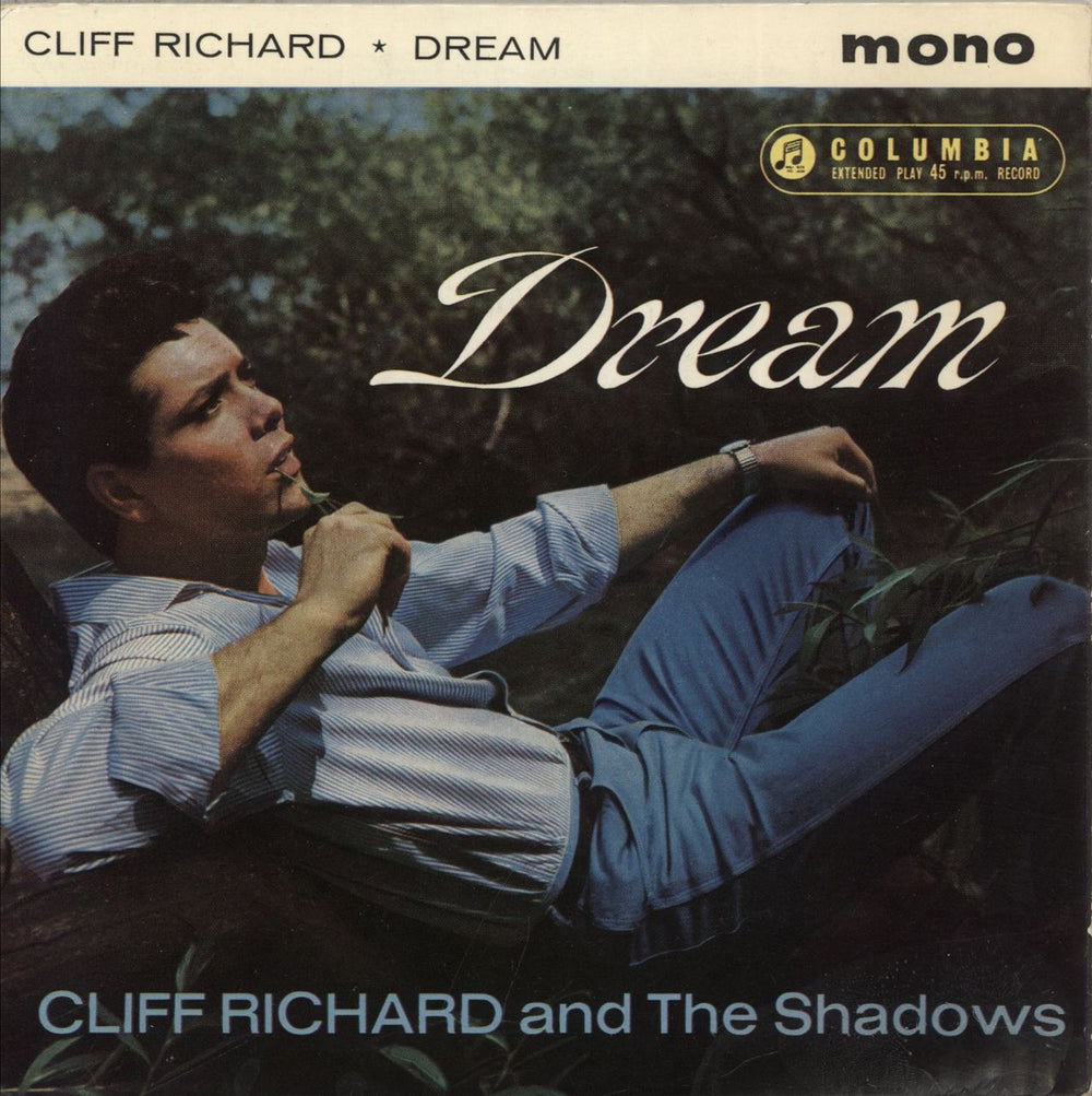 Cliff Richard Dream EP - 1st UK 7" vinyl single (7 inch record / 45) SEG8119