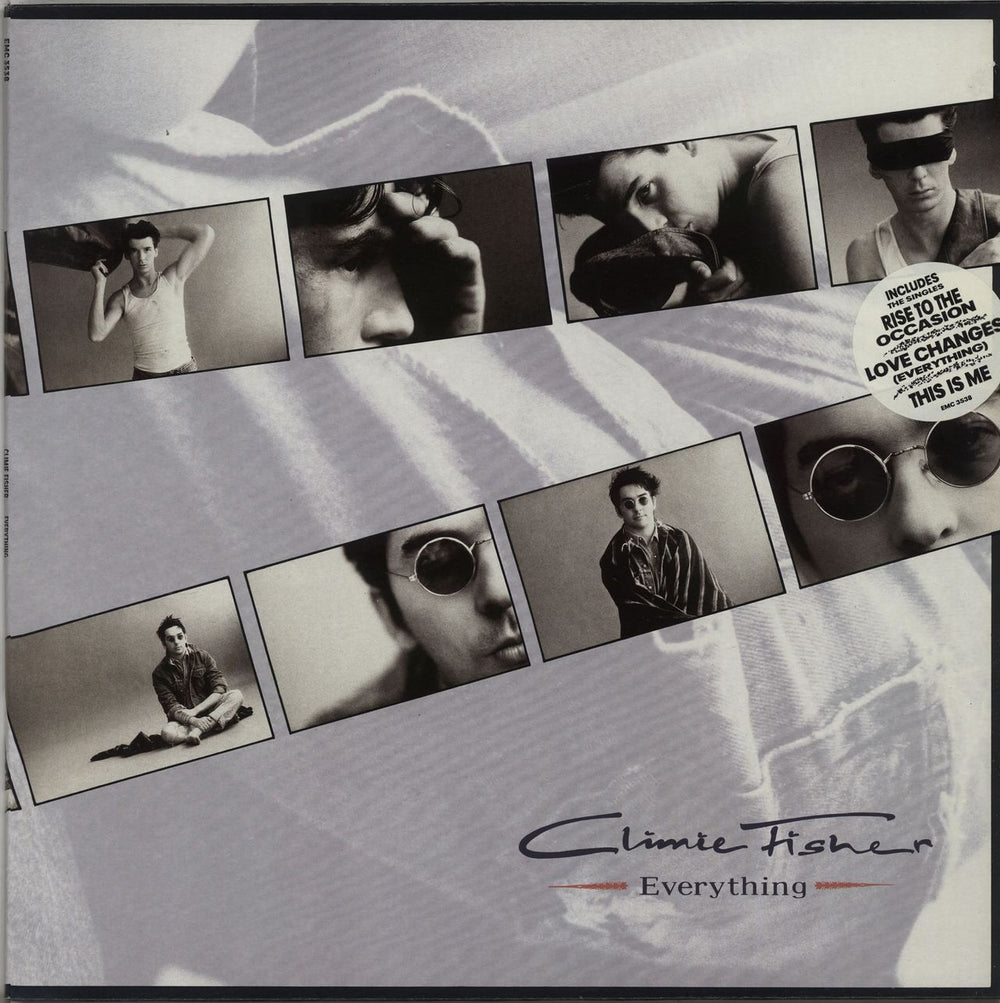 Climie Fisher Everything - Stickered sleeve UK vinyl LP album (LP record) EMC3538