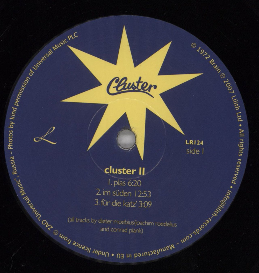 Cluster Cluster II + CD - Shrink UK vinyl LP album (LP record) F1ULPCL835156