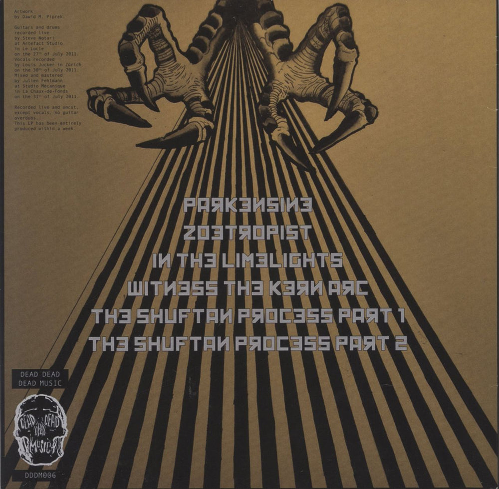 Coilguns Stadia Rods - Yellow with Red Splatter Vinyl UK 12" vinyl single (12 inch record / Maxi-single)