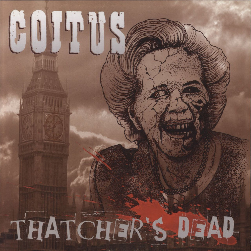 Coitus Split UK vinyl LP album (LP record) NONE