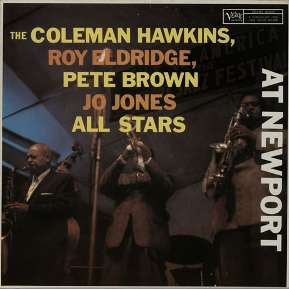 Coleman Hawkins All Stars At Newport German vinyl LP album (LP record) 2304369