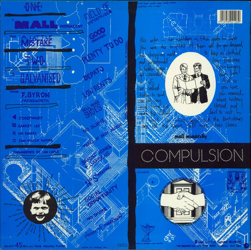 Compulsion Mall Monarchy UK 12" vinyl single (12 inch record / Maxi-single) 5016958021269