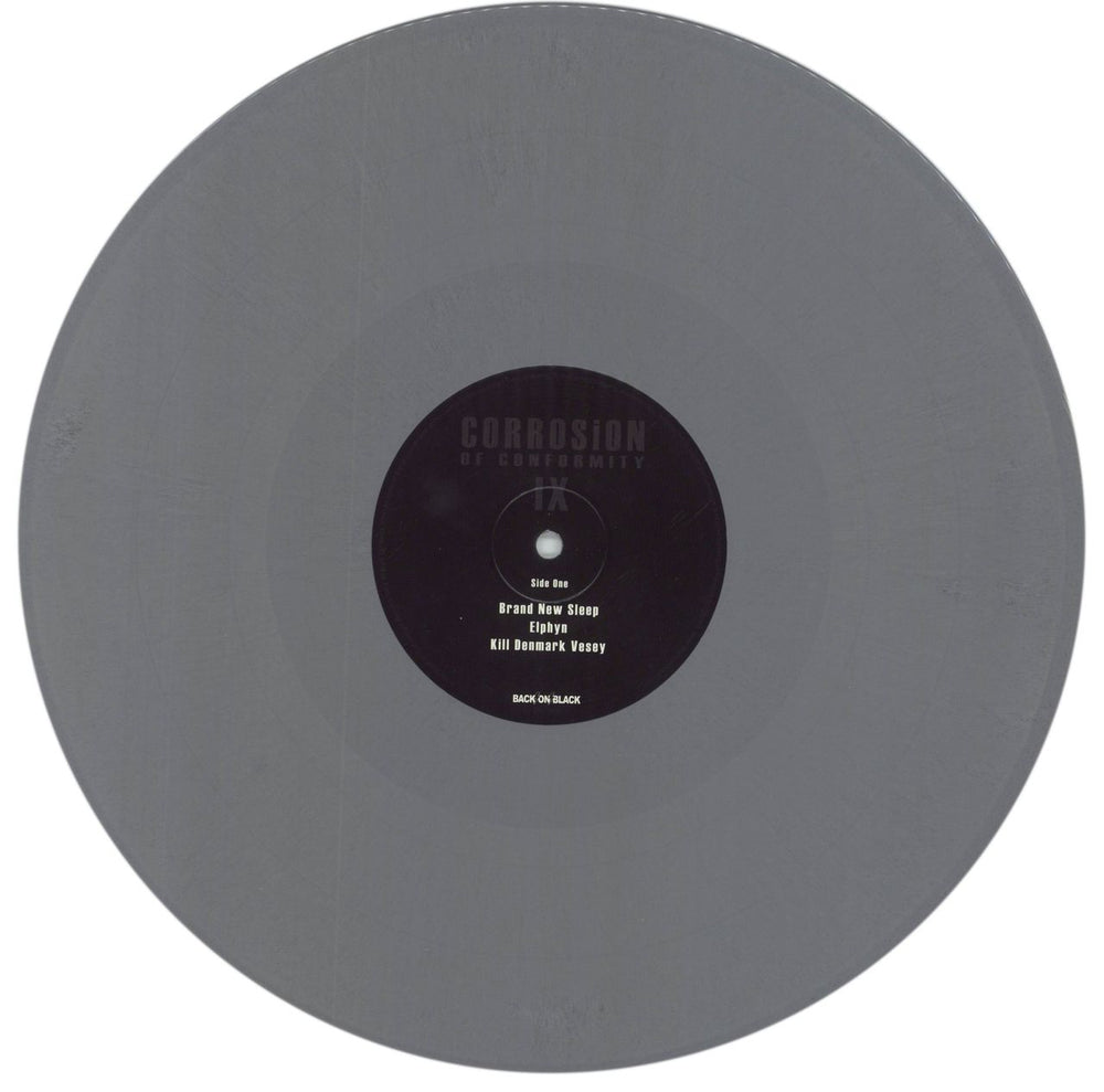 Corrosion Of Conformity IX - 180 Gram Grey Vinyl UK 2-LP vinyl record set (Double LP Album) CRN2LIX849504