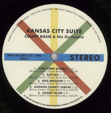 Count Basie Kansas City Suite UK Vinyl LP — RareVinyl.com