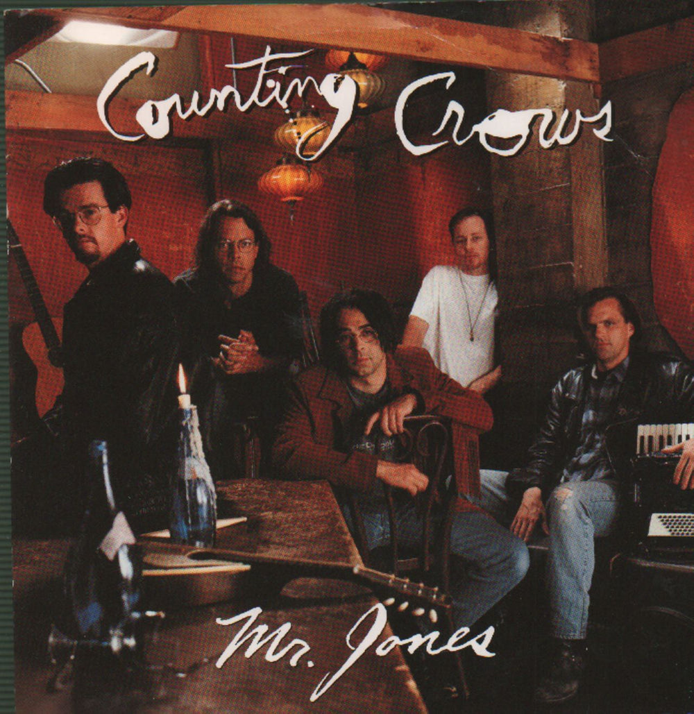 Counting Crows Mr Jones UK 7" vinyl single (7 inch record / 45) GFS69