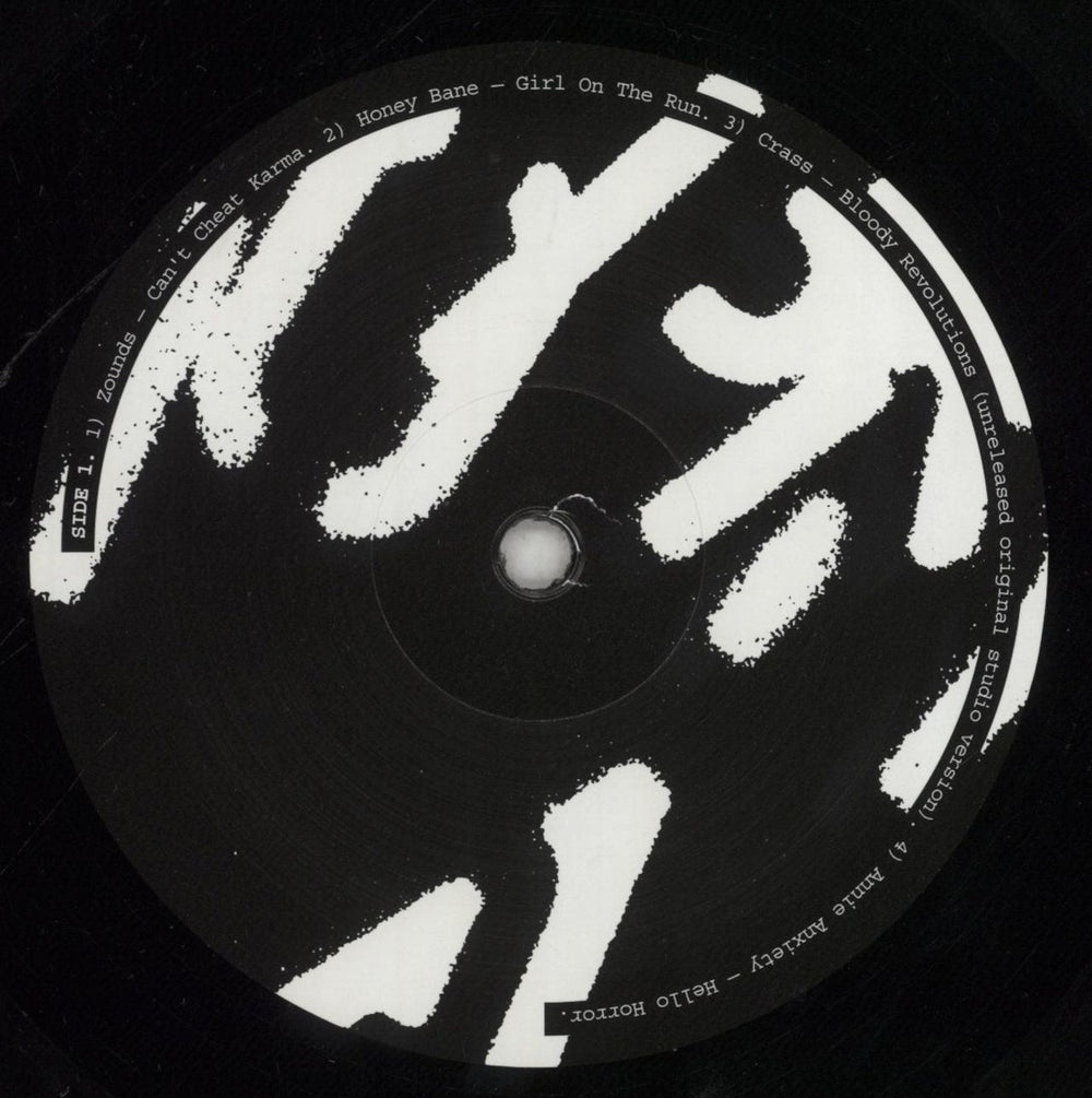 Crass Cease & Resist - Sonic Subversion & Anarcho Punk In The UK 1979-1986 UK 2-LP vinyl record set (Double LP Album) C\S2LCE855840