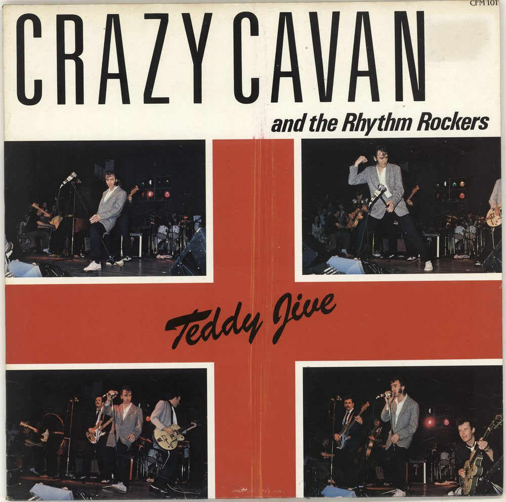 Crazy Cavan 'n' The Rhythm Rockers Teddy Jive UK 10" vinyl single (10 inch record) CFM101