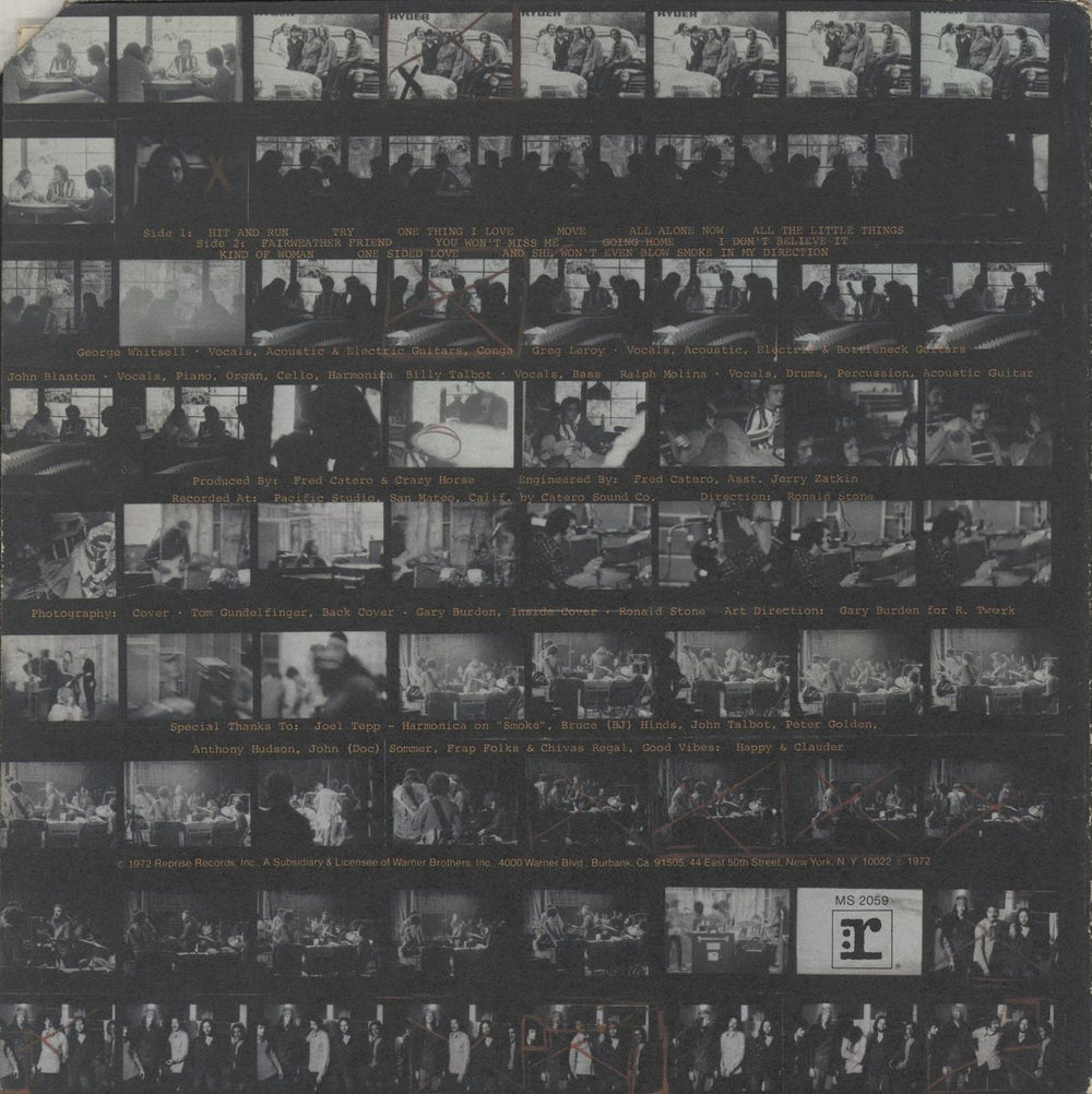 Crazy Horse Loose - VG US vinyl LP album (LP record)