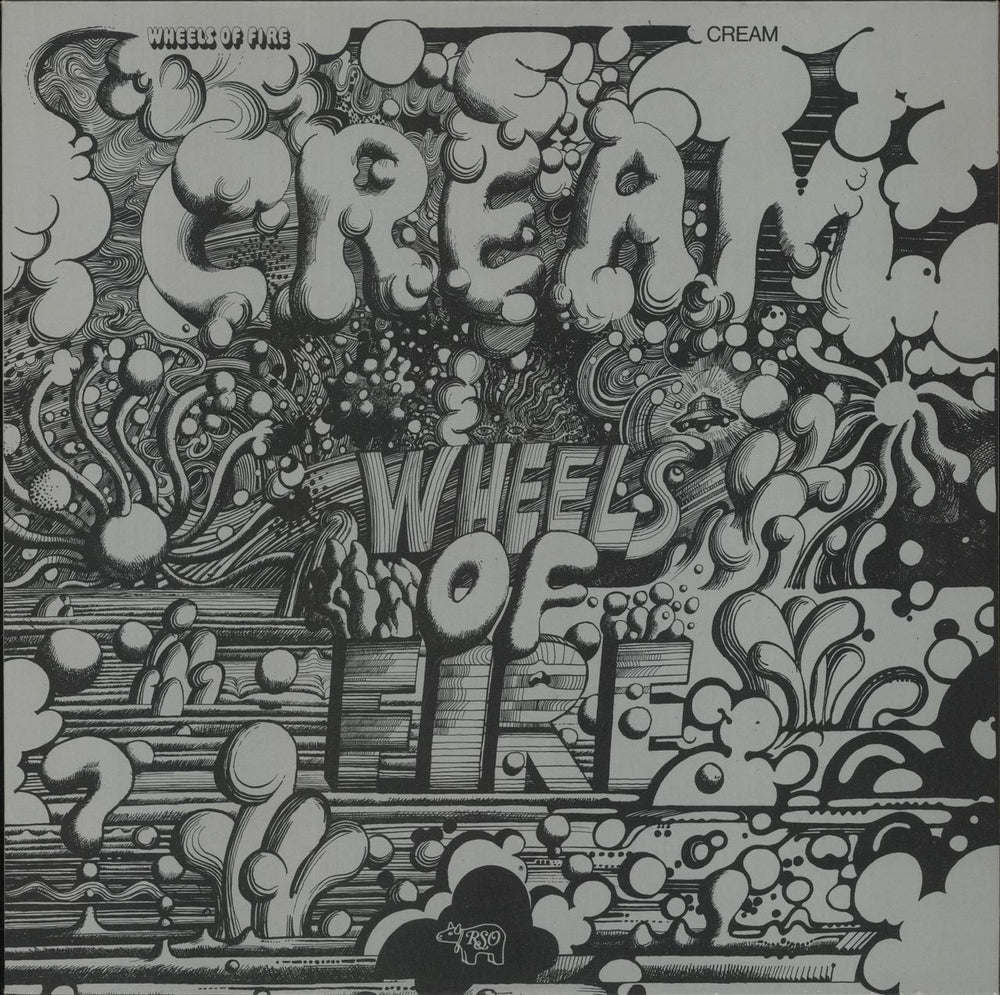 Cream Wheels Of Fire - In The Studio UK vinyl LP album (LP record) 2394136