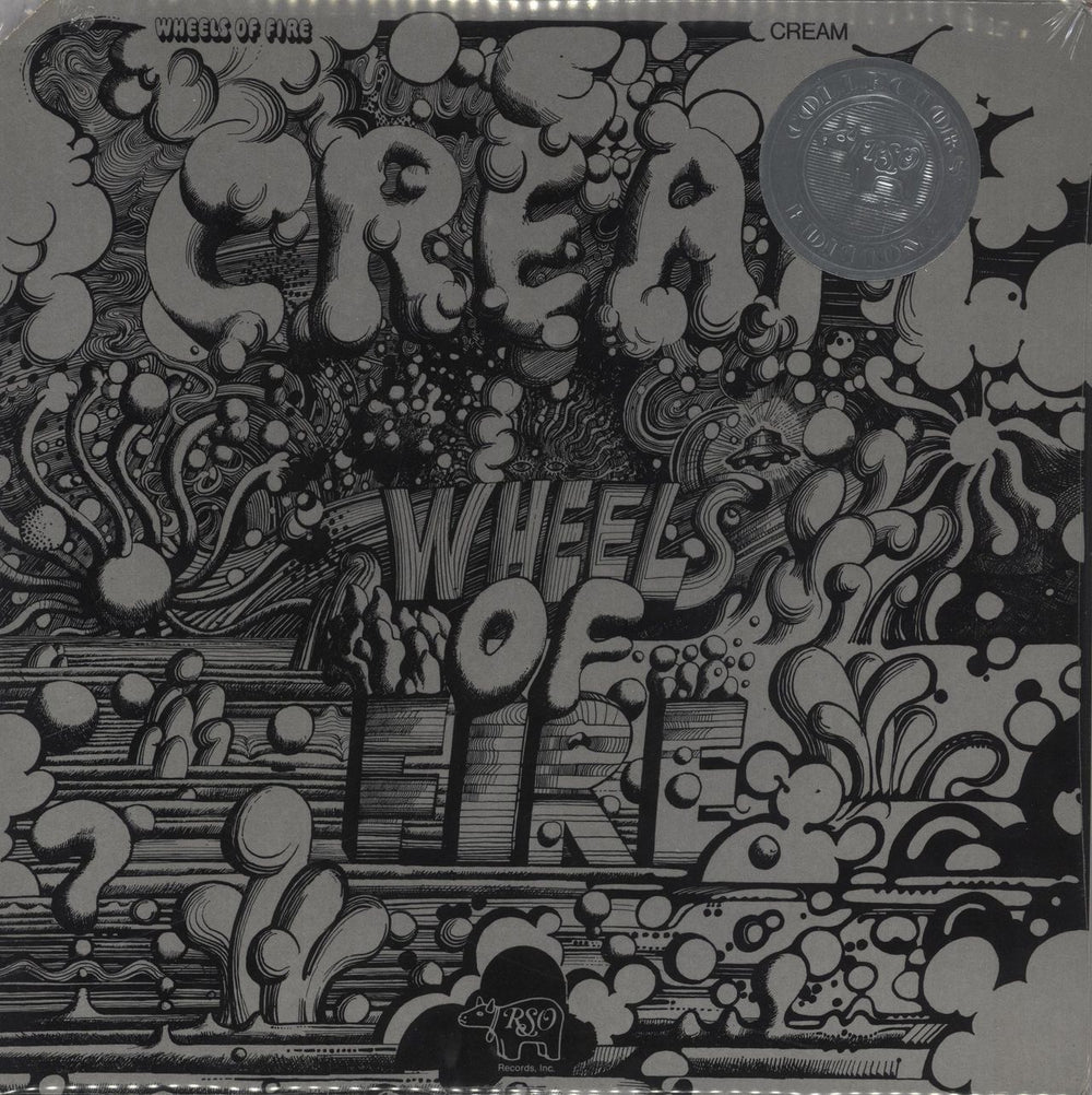 Cream Wheels Of Fire - Sealed + Stickered US 2-LP vinyl record set (Double LP Album) RS-2-3802