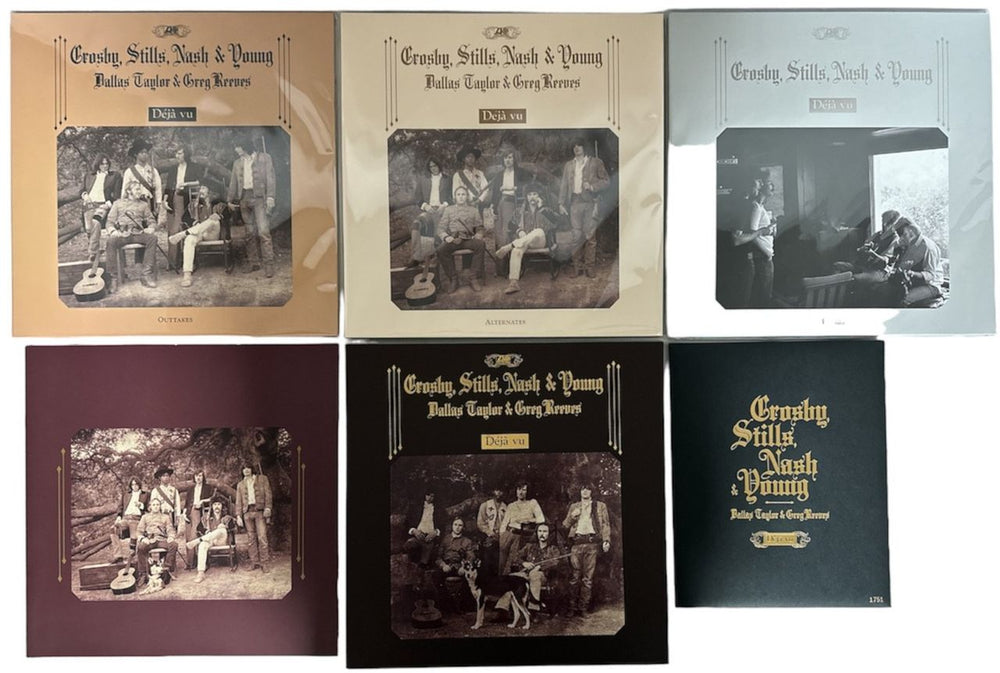 Crosby, Stills, Nash & Young Déjà Vu - 50th Anniversary Deluxe Edition - 180gm US Vinyl Box Set