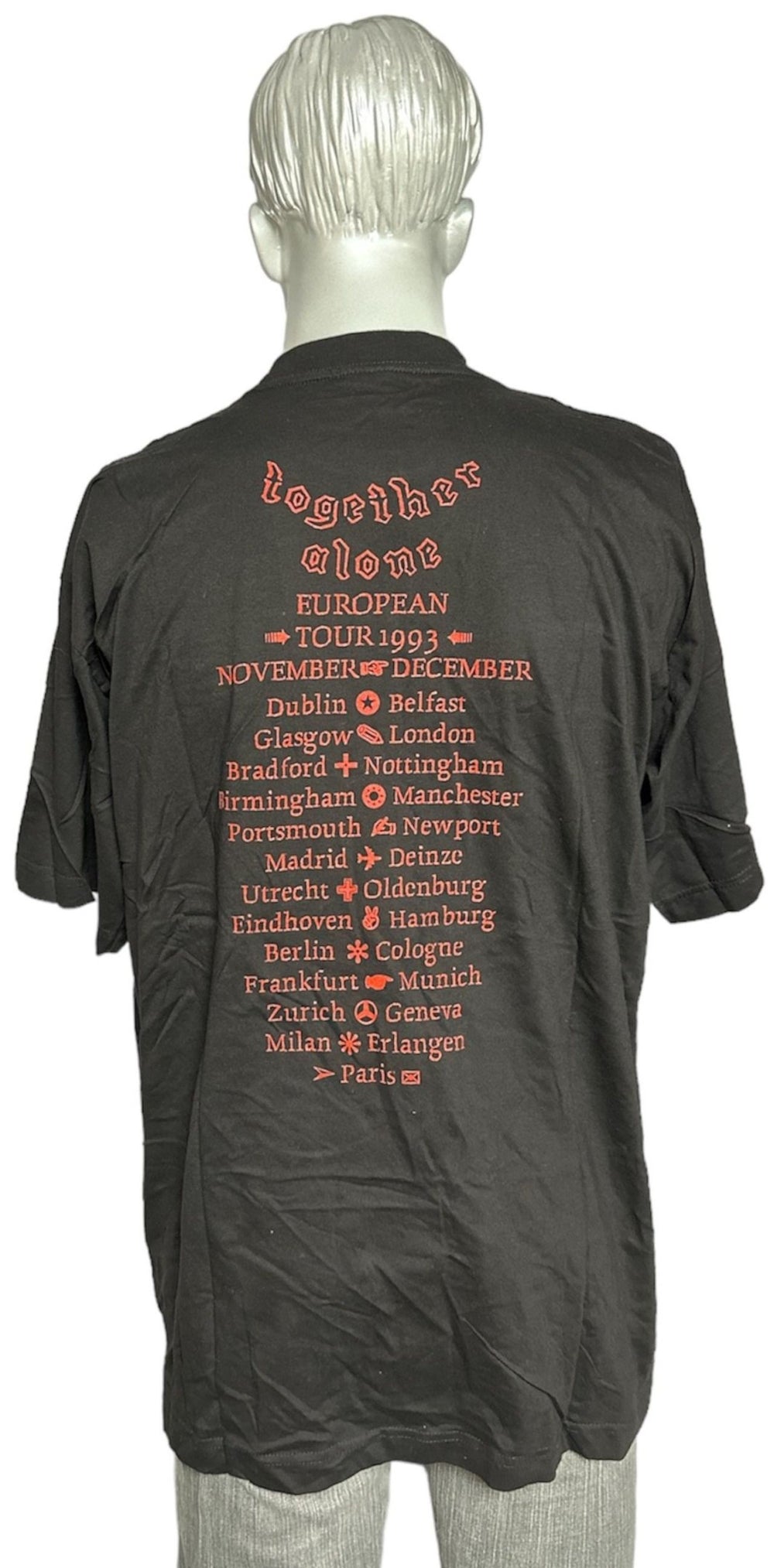 Crowded House Together Alone - XL UK t-shirt