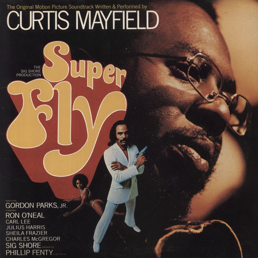 Curtis Mayfield Super Fly - 2nd US vinyl LP album (LP record) CUR2002