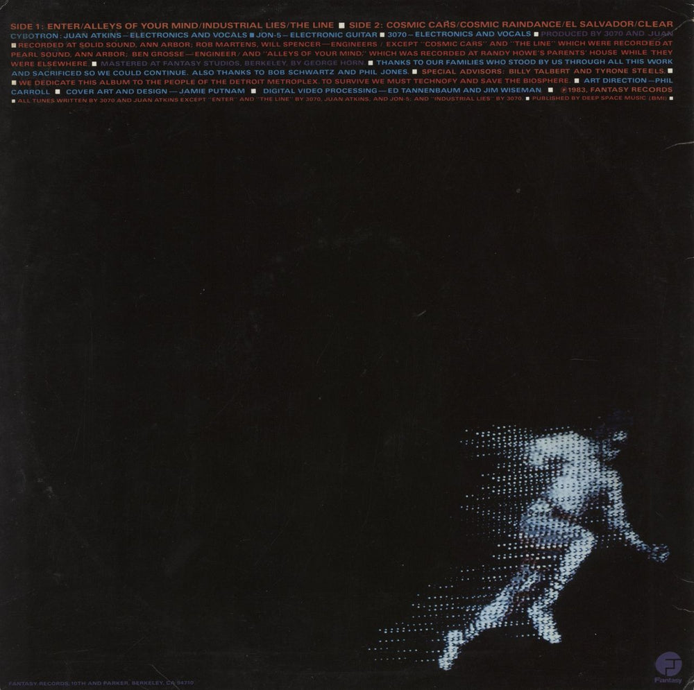 Cybotron Enter US vinyl LP album (LP record)