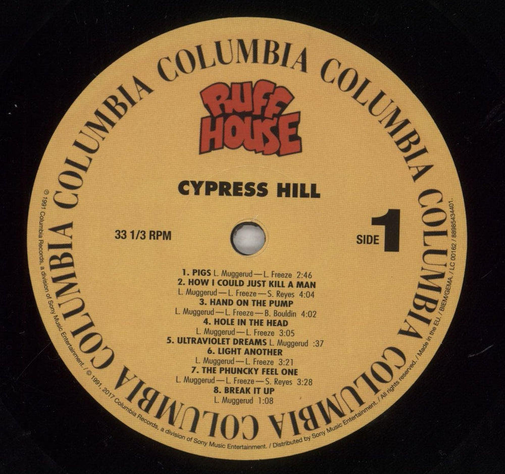 Cypress Hill Cypress Hill - 180g Vinyl UK vinyl LP album (LP record) CYPLPCY855404