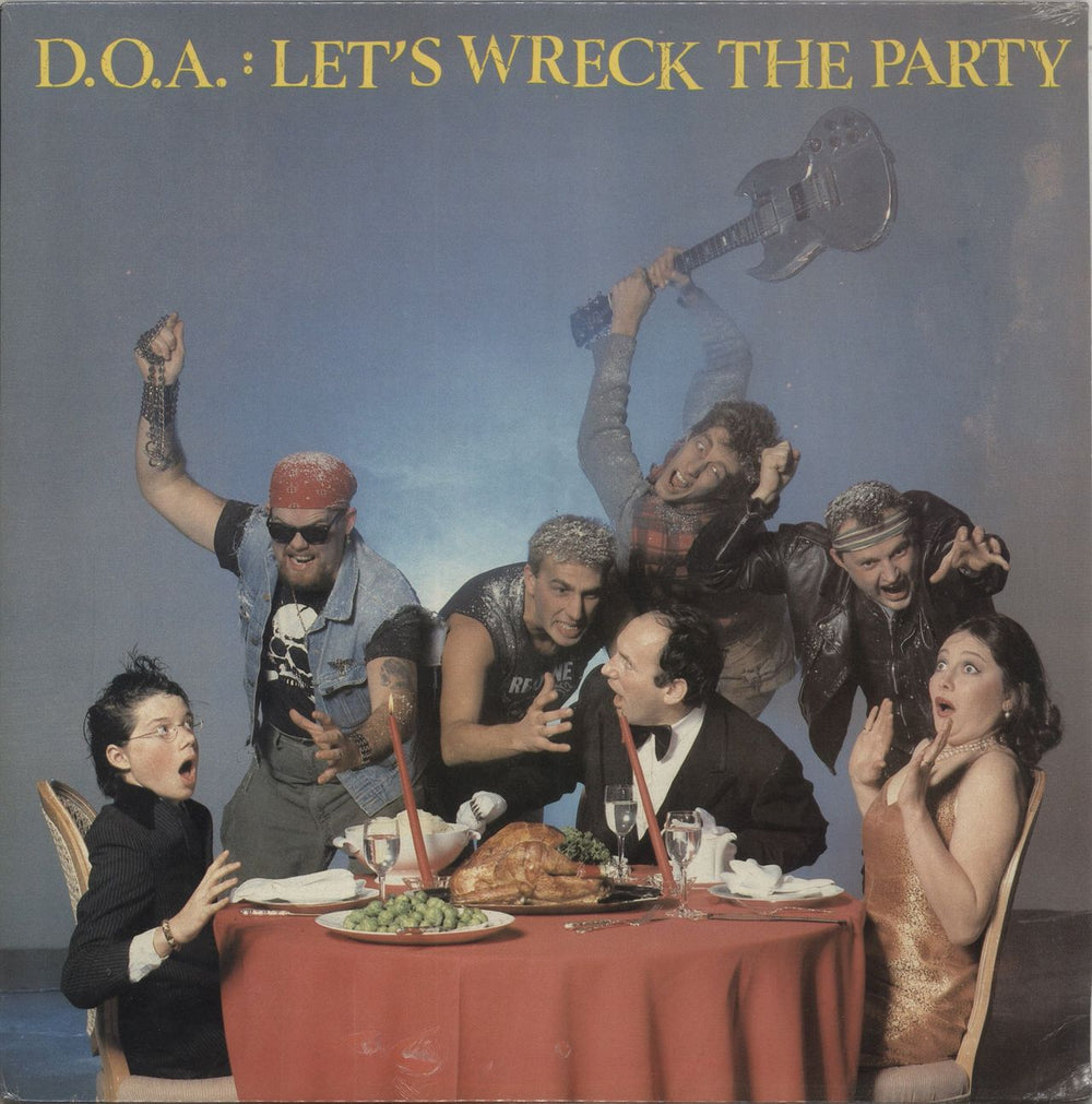 D.O.A. Let's Wreck The Party - Sealed US vinyl LP album (LP record) VIRUS44