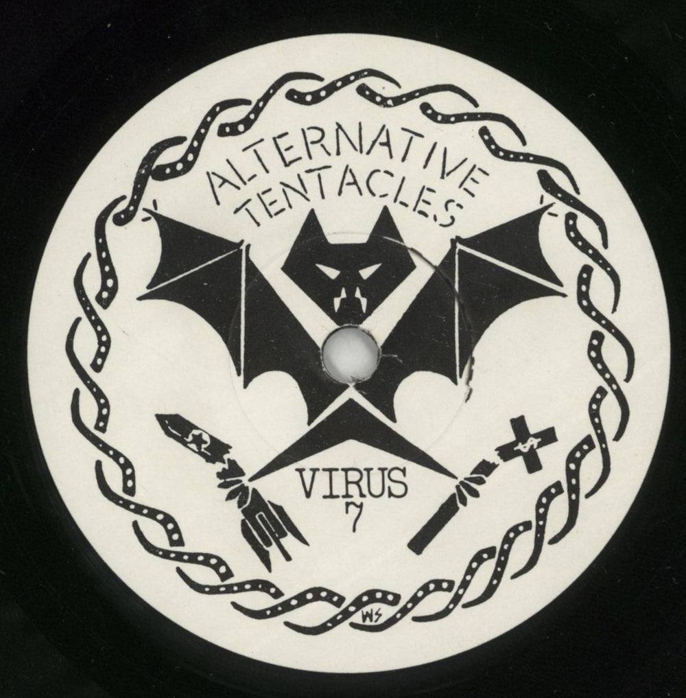 D.O.A. Positively D.O.A. - 1st - EX UK 7" vinyl single (7 inch record / 45) D-A07PO866337