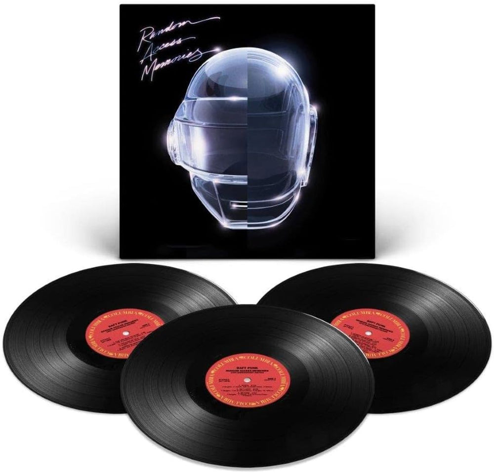 Daft Punk Random Access Memories - 10th Anniversary Edition - 180 Gram Black Vinyl - Sealed UK 3-LP vinyl record set (Triple LP Album) 196587737313