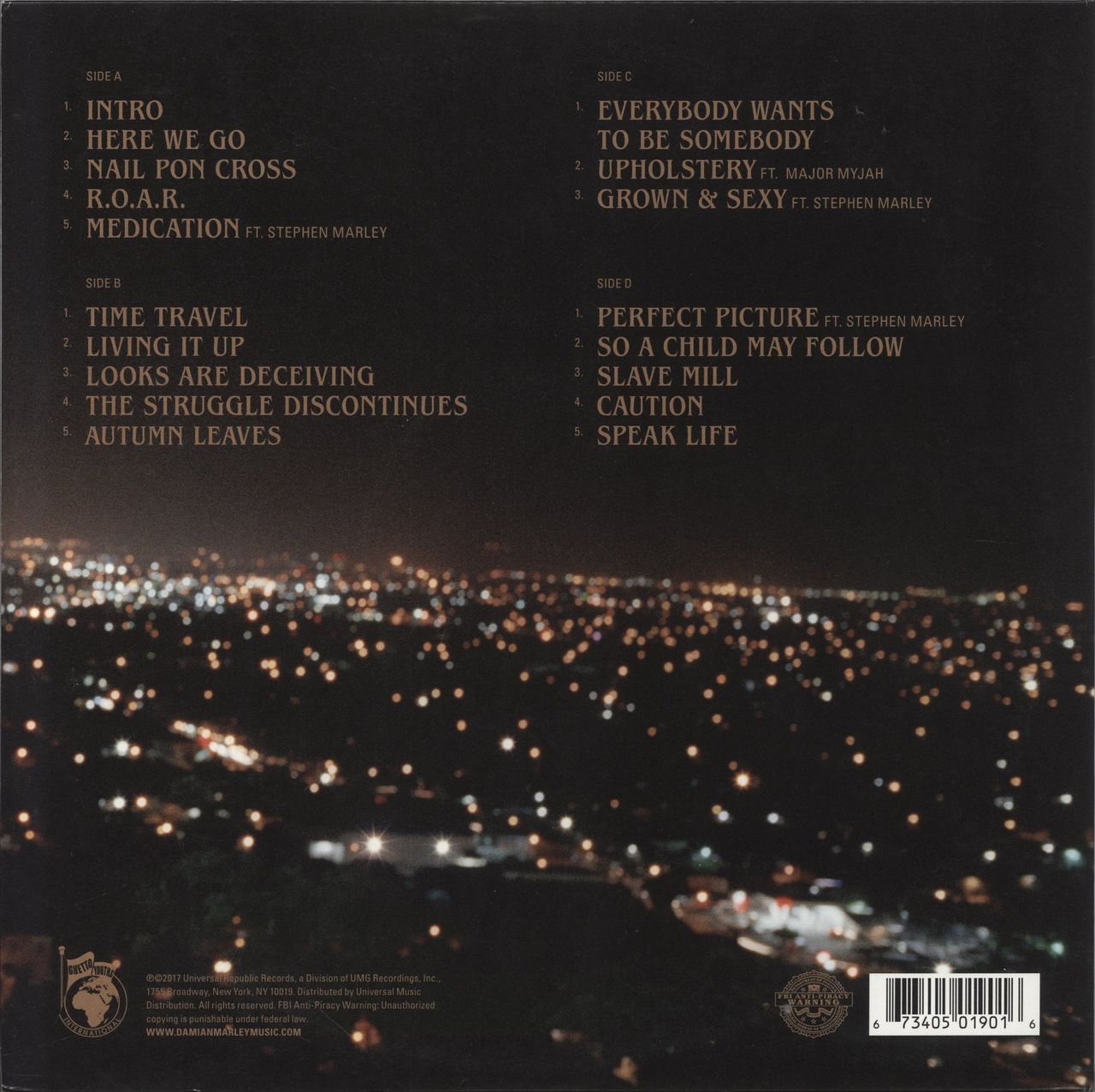 STONY HILL / DAMIAN JR.GONG MARLEY レコード