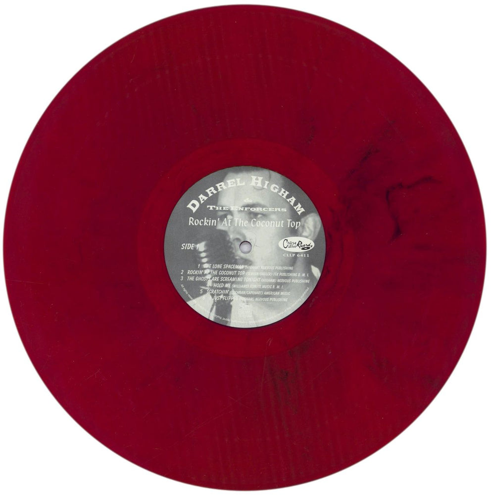 Darrel Higham Rockin' At The Coconut Top German vinyl LP album (LP record) 7L4LPRO841911