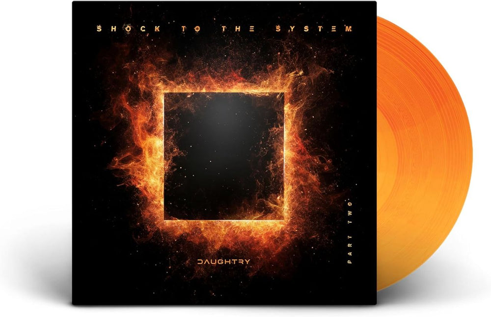 Daughtry Shock To The System: Part Two - Orange Vinyl - Sealed UK vinyl LP album (LP record) 3013420