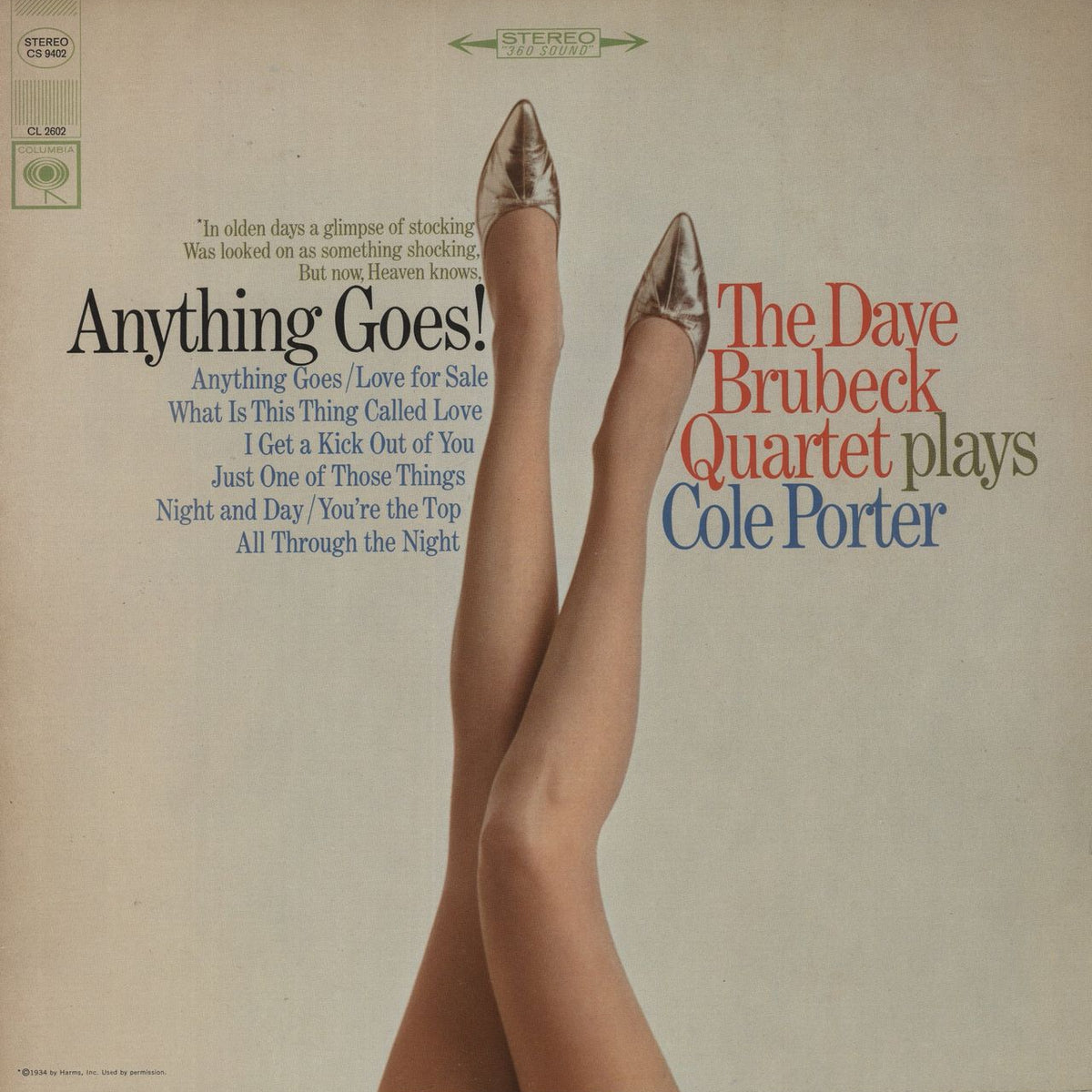 Dave Brubeck Anything Goes! US Vinyl LP — RareVinyl.com