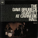 Dave Brubeck At Carnegie Hall - Parts 1 & 2 UK 2-LP vinyl record set (Double LP Album) DBR2LAT568566