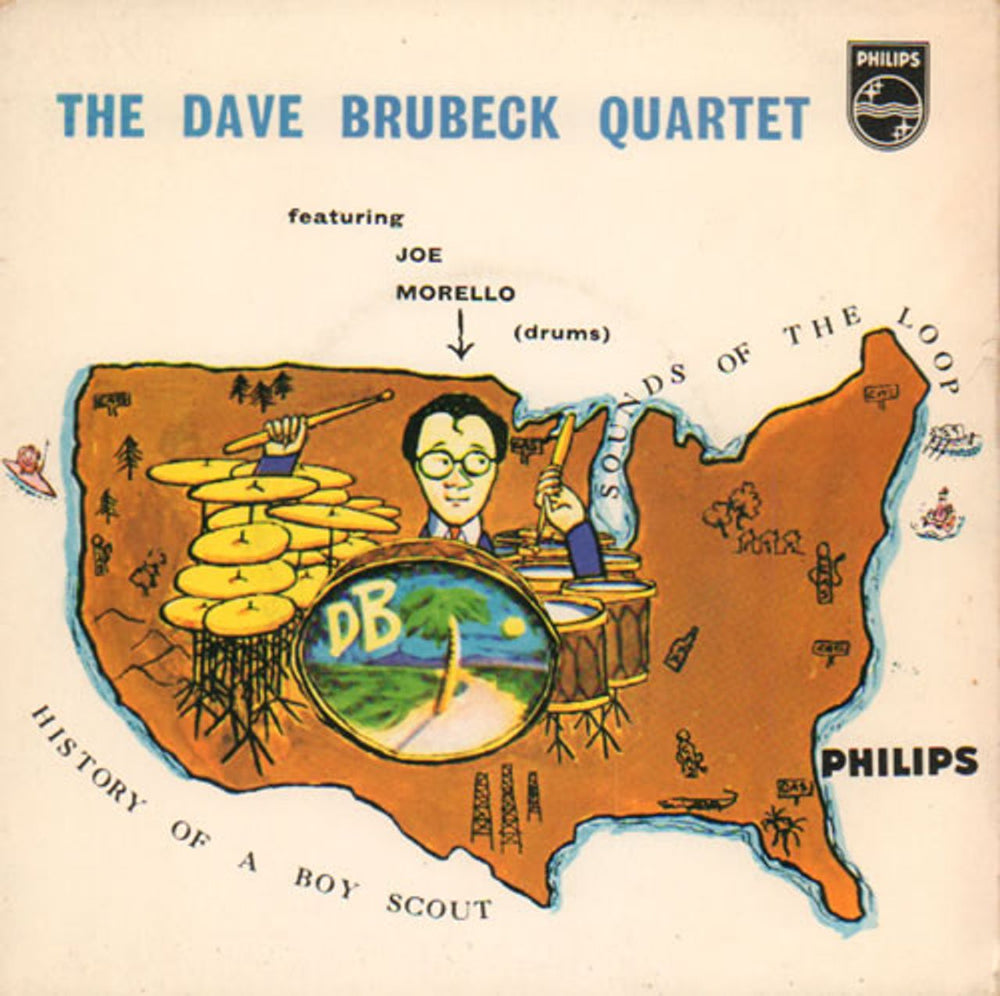 Dave Brubeck History Of A Boy Scout UK 7" vinyl single (7 inch record / 45) BBE12188