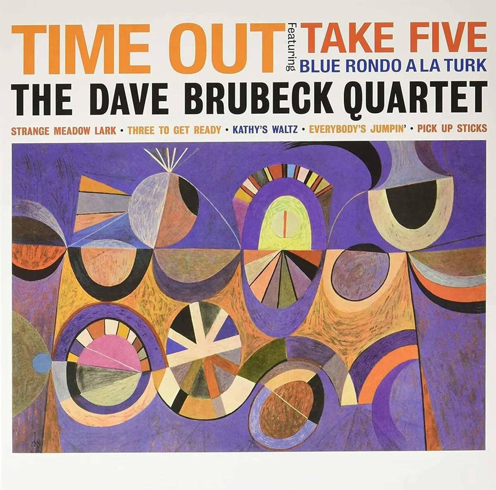 Dave Brubeck Time Out - 180 Gram Blue Vinyl - Sealed UK vinyl LP album (LP record) DOL705HB
