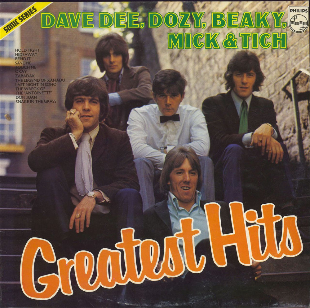 Dave Dee, Dozy, Beaky, Mick & Tich Greatest Hits UK vinyl LP album (LP record) SON015