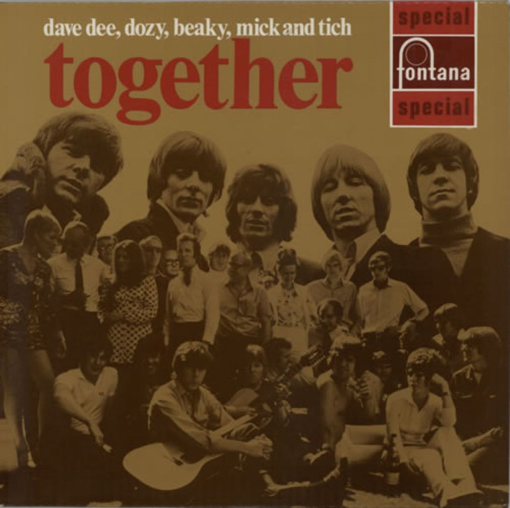 Dave Dee, Dozy, Beaky, Mick & Tich Together UK vinyl LP album (LP record) SFL13173