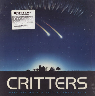 Dave Newman Critters [Original Motion Picture Soundtrack] - Hypestickered shrink US vinyl LP album (LP record) 72154-1