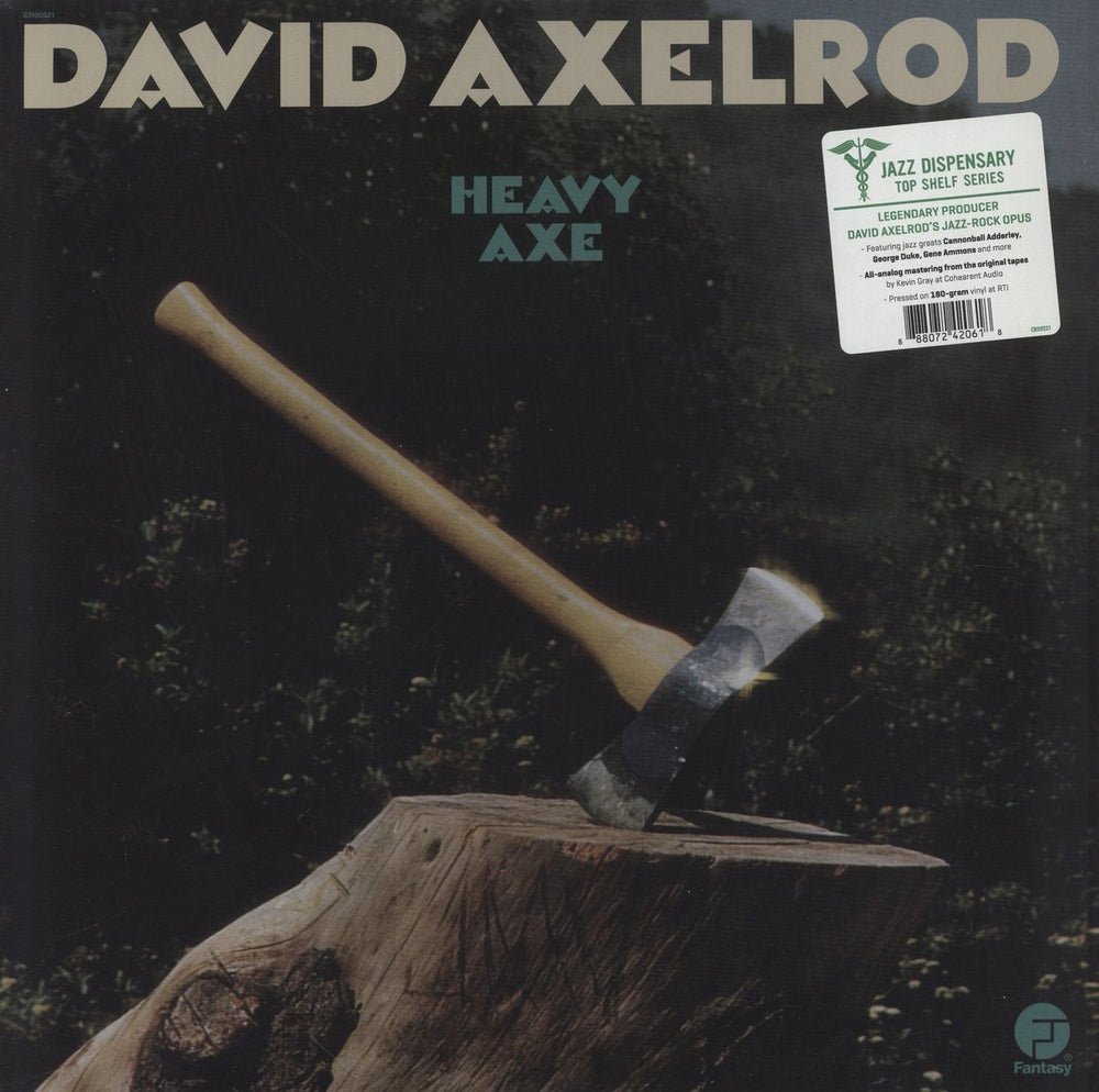 David Axelrod Heavy Axe - 180gm - Sealed UK vinyl LP album (LP record) CR00521