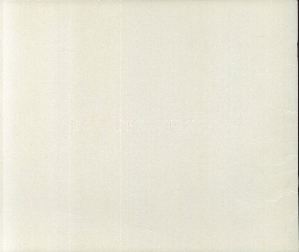 David Bowie A Reality Tour UK tour programme