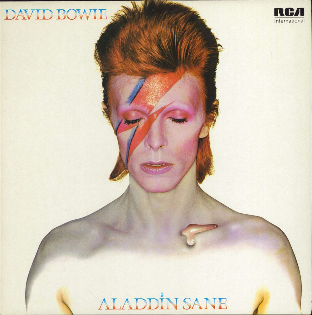 David Bowie Aladdin Sane UK vinyl LP album (LP record) INTS5067