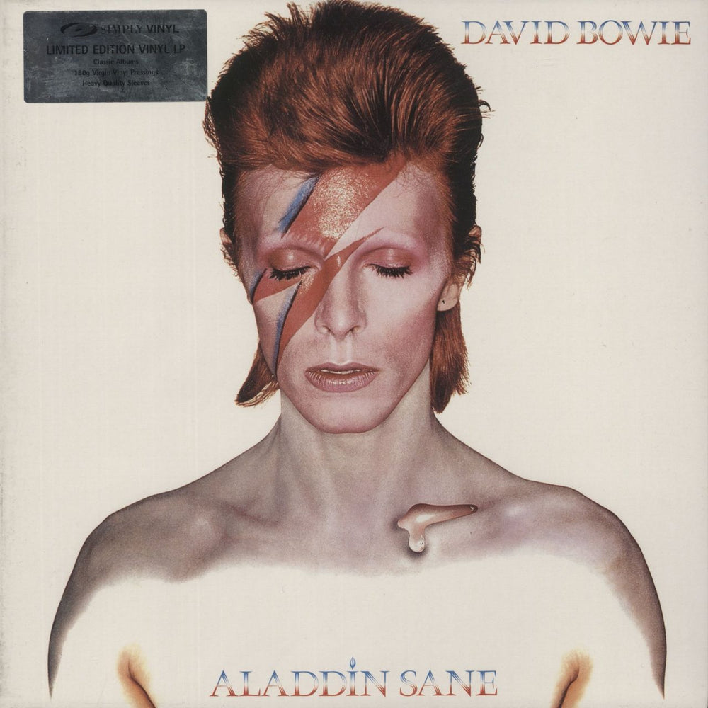David Bowie Aladdin Sane UK vinyl LP album (LP record) SVLP276