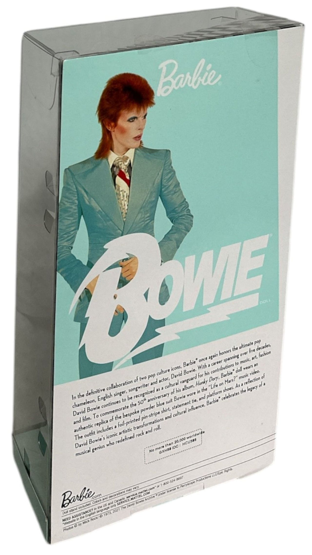 David Bowie Barbie - David Bowie - Life On Mars US Toy 887961957075