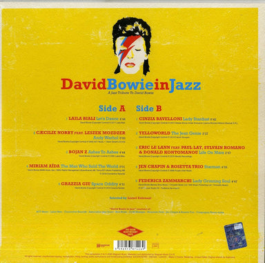 David Bowie David Bowie In Jazz | A Jazz Tribute To David Bowie - Sealed UK vinyl LP album (LP record) BOWLPDA841052