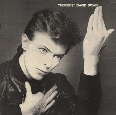 David Bowie Heroes - 1st (A) - Laminated - EX - Fan Club insert UK vinyl LP album (LP record) PL12522