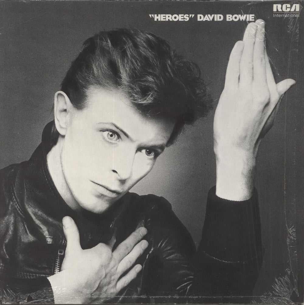 David Bowie Heroes German vinyl LP album (LP record) NL83857