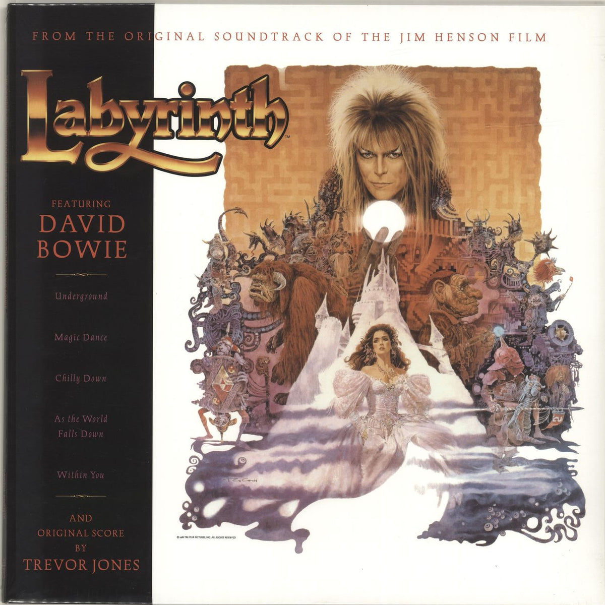 Labyrinth Original Motion Picture Soundtrack shops Japanese import