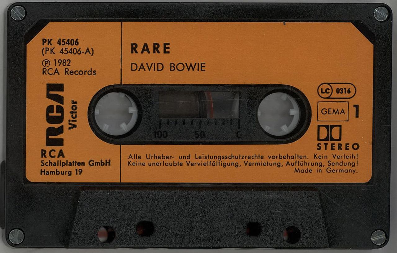 David Bowie Rare - Sealed German Cassette album