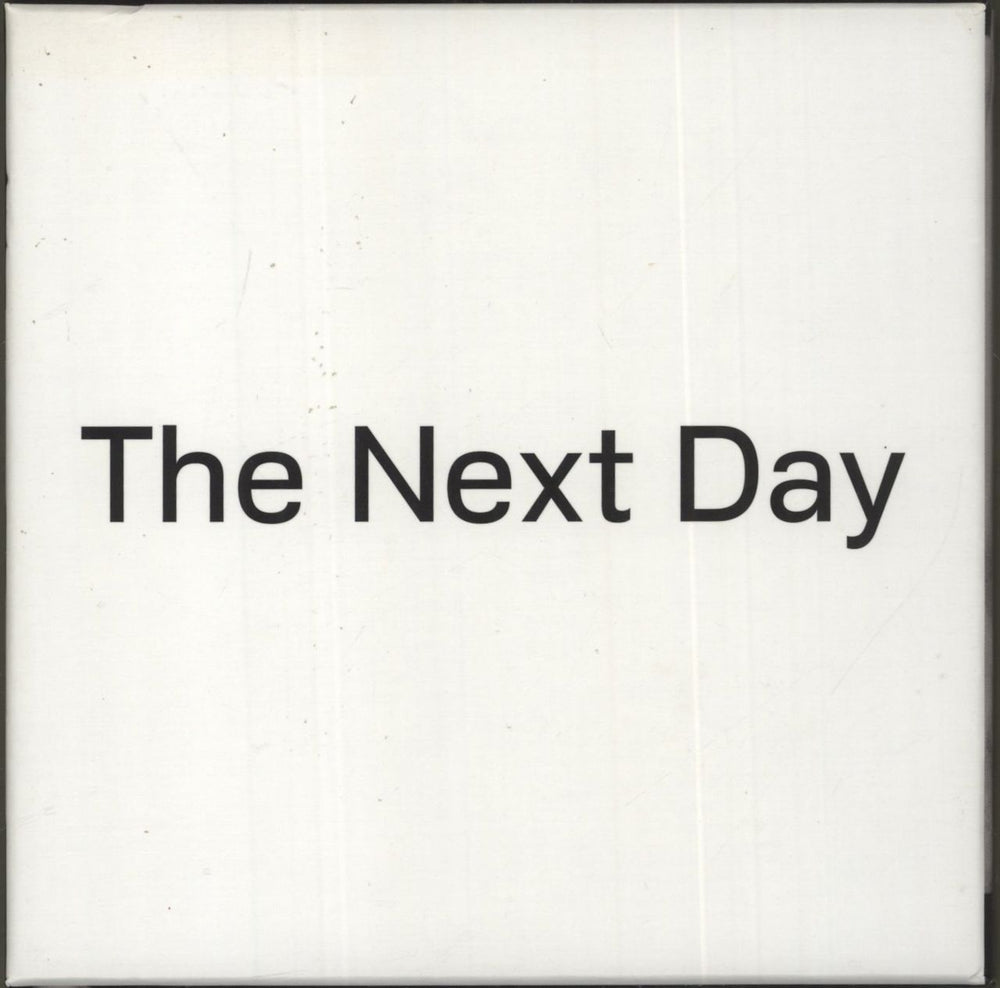 David Bowie The Next Day Extra: Collector's Edition UK 3-disc CD/DVD Set 88883787812