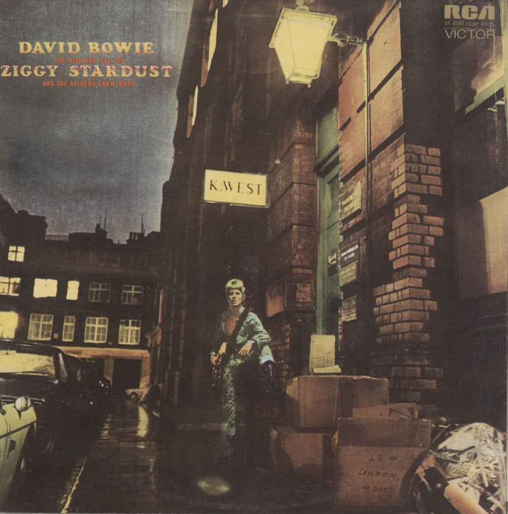 David Bowie The Rise And Fall Of Ziggy Stardust And The Spiders From Mars - VG US vinyl LP album (LP record) SF-8287
