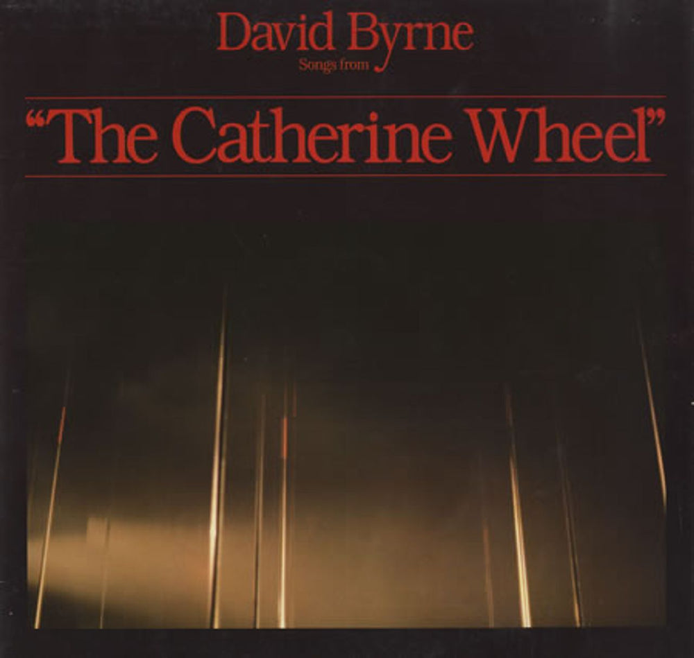 David Byrne The Catherine Wheel German vinyl LP album (LP record) SIRK56979