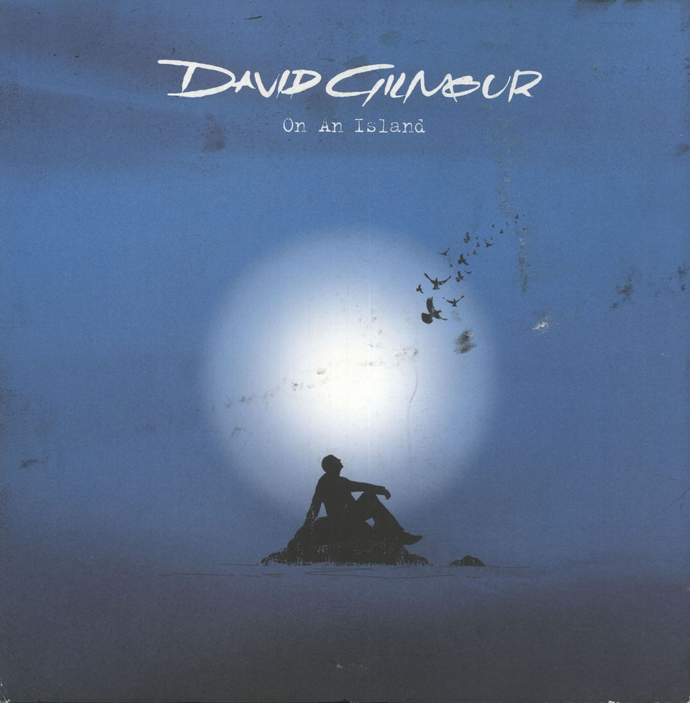 David Gilmour On An Island - EX UK vinyl LP album (LP record) 3556951