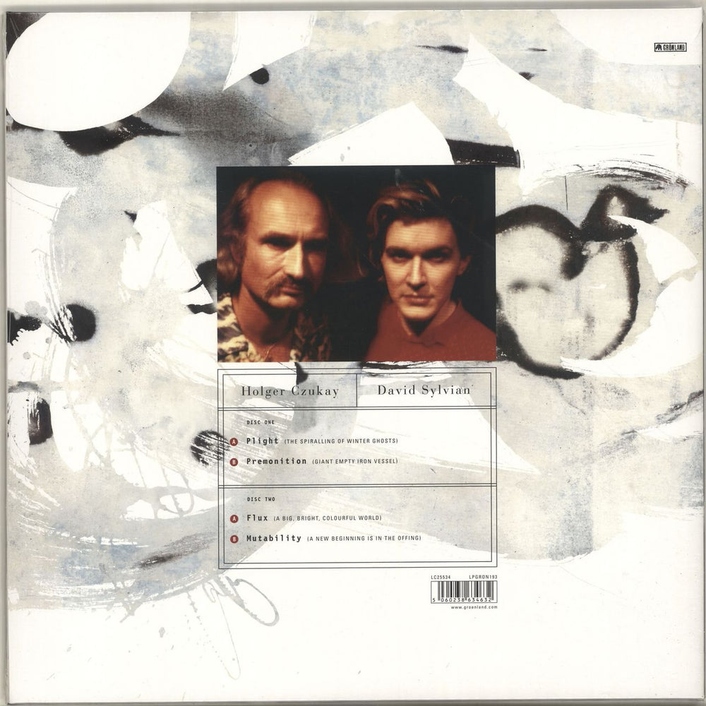 David Sylvian Plight & Premonition / Flux & Mutability - Sealed UK 2-LP vinyl record set (Double LP Album) 5060238634632