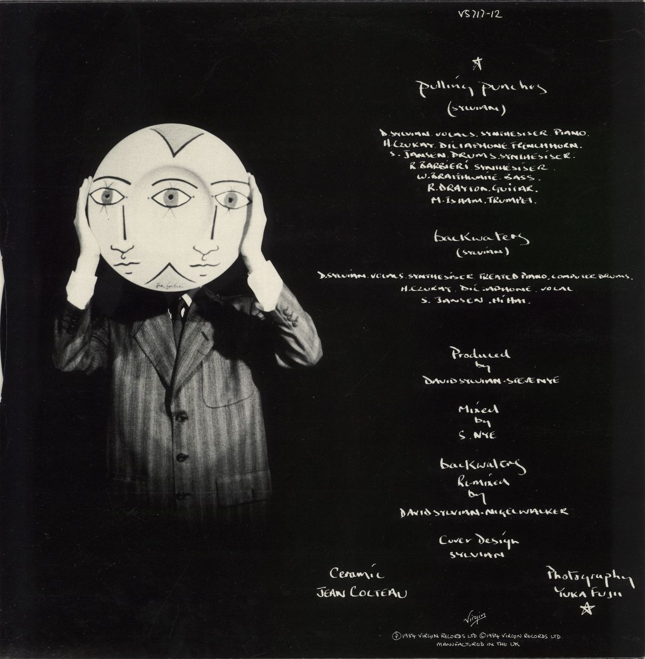 David Sylvian Pulling Punches UK 12" vinyl single (12 inch record / Maxi-single)