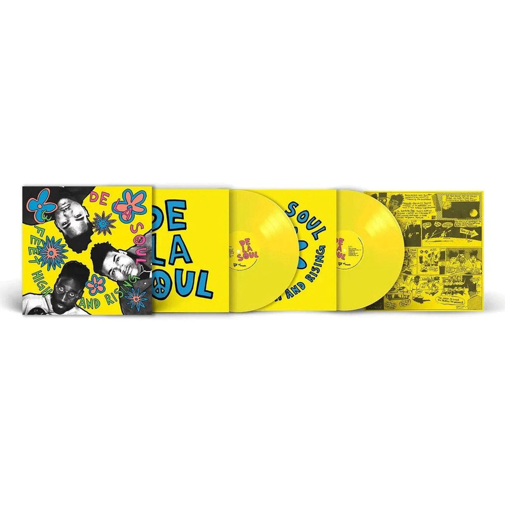 De La Soul 3 Feet High And Rising - Yellow Vinyl + Comic Insert - Seal —  RareVinyl.com